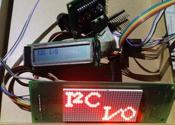 Initiall display demo screen